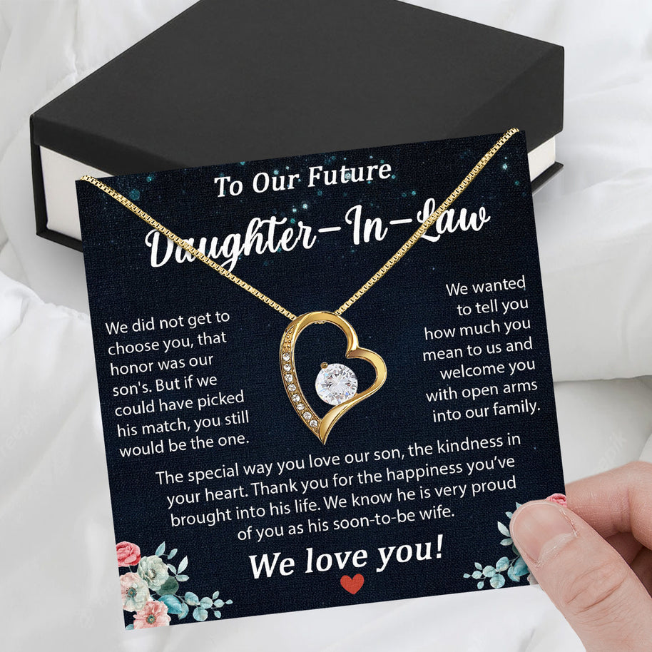 Daughter-In-Law Necklace: Whispers of Love, Spoken From the Heart