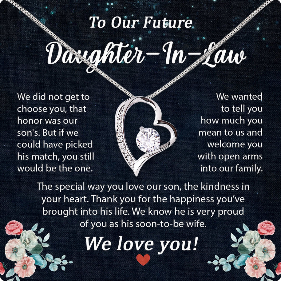 Daughter-In-Law Necklace: Whispers of Love, Spoken From the Heart