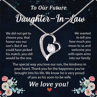 Daughter-In-Law Necklace: Whispers of Love, Spoken From the Heart