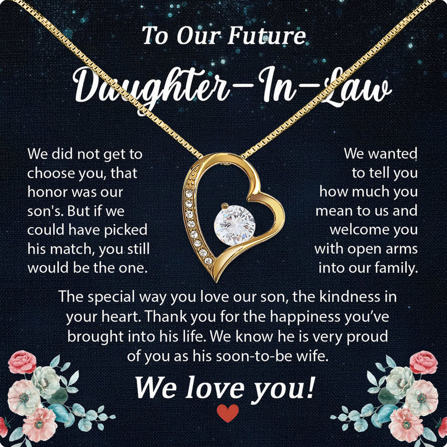 Daughter-In-Law Necklace: Whispers of Love, Spoken From the Heart