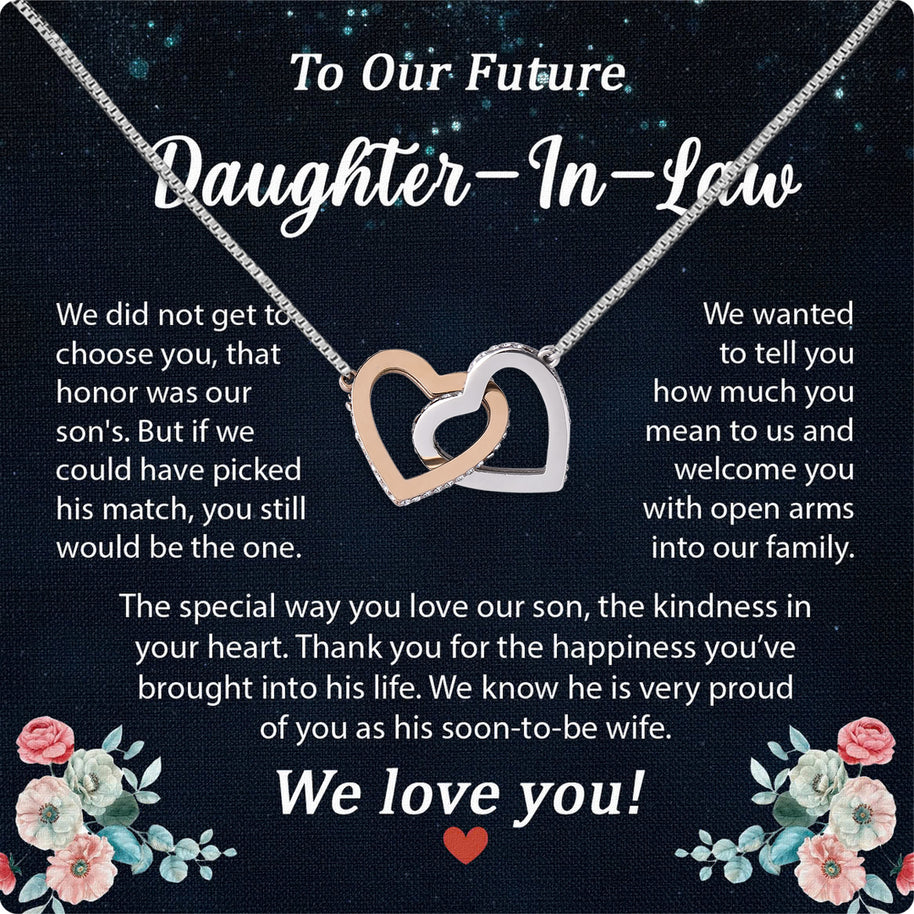 Daughter-In-Law Necklace: Whispers of Love, Spoken From the Heart