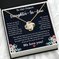 Daughter-In-Law Necklace: Whispers of Love, Spoken From the Heart