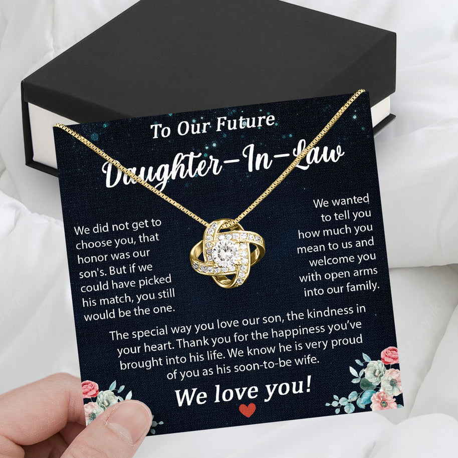 Daughter-In-Law Necklace: Whispers of Love, Spoken From the Heart