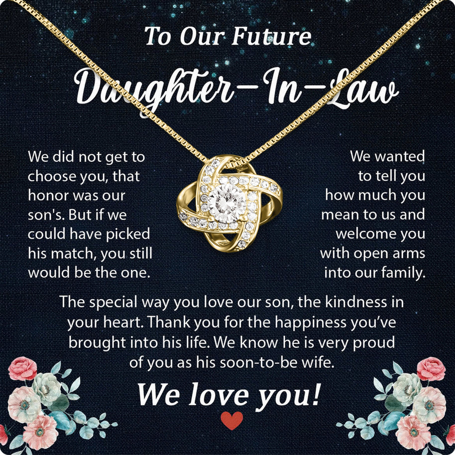 Daughter-In-Law Necklace: Whispers of Love, Spoken From the Heart