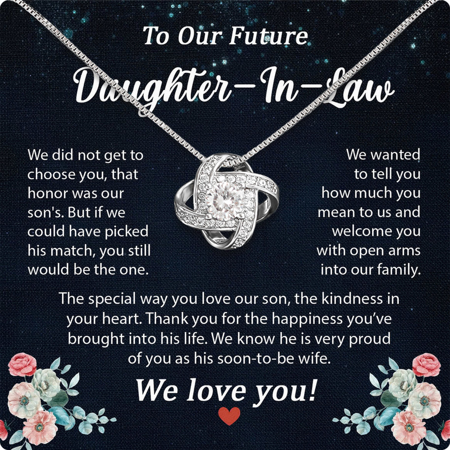 Daughter-In-Law Necklace: Whispers of Love, Spoken From the Heart