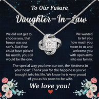 Daughter-In-Law Necklace: Whispers of Love, Spoken From the Heart