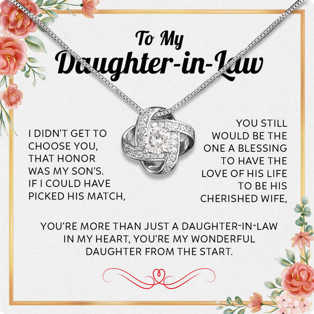 Daughter-In-Law Necklace: Whispers of Love, Spoken From the Heart