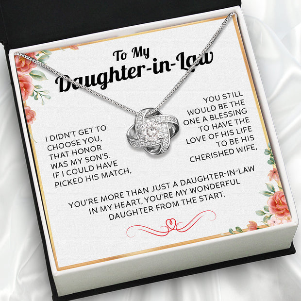 Daughter-In-Law Necklace: Whispers of Love, Spoken From the Heart