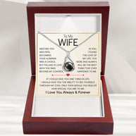 Sparkling Black Pearl Pendant Necklace for Wife – A Gift of Timeless Love - Falling In Love
