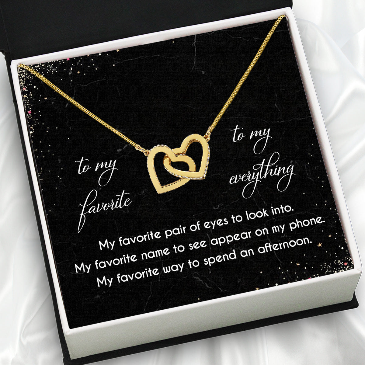 Wife Necklace: Because She Holds Your Heart