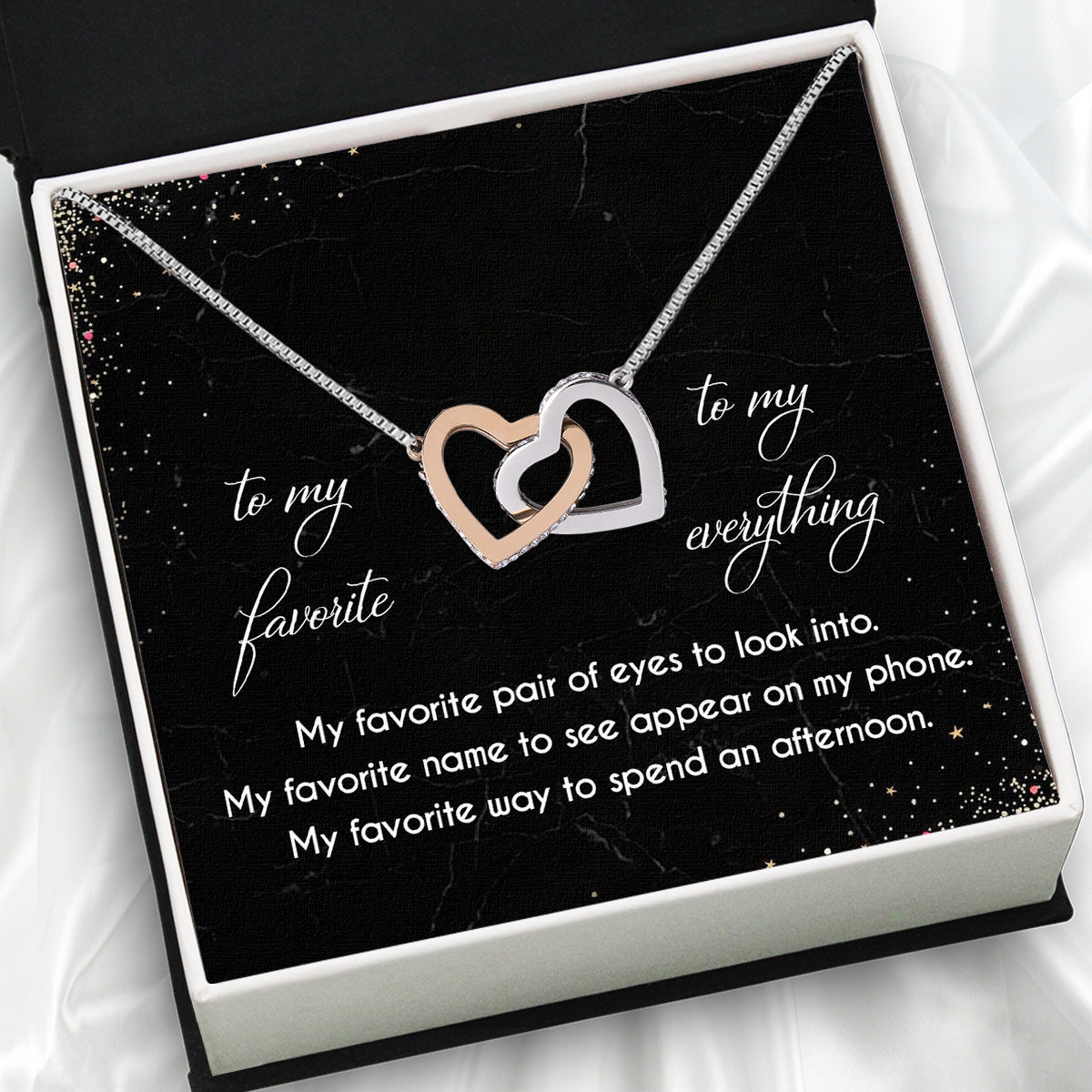 Wife Necklace: Because She Holds Your Heart