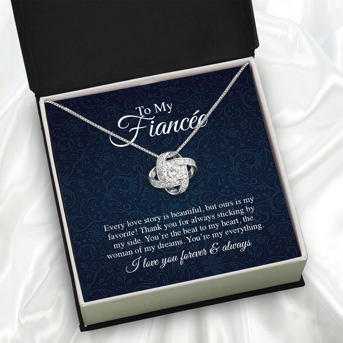 Necklace Gift For Fiancee