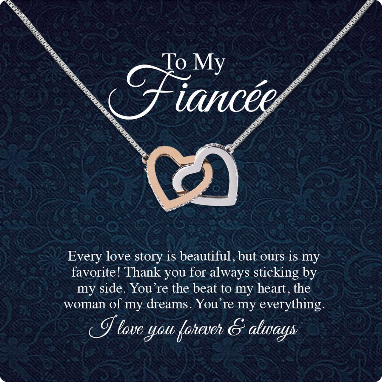 Necklace Gift For Fiancee