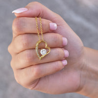 Thumbnail for Necklace for Your Bonus Daughter: A Gift to Treasure Forever - Larvincy Luxe