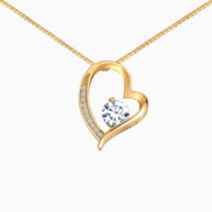 To My Daughter Necklace With Heartfelt Message - Unique Jewelry For Daughter - You Are My Daughter