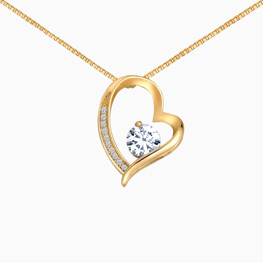 To My Daughter Necklace With Heartfelt Message - Unique Jewelry For Daughter - My Sunshine