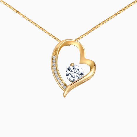 To My Bonus Daughter Necklace  With Heartfelt Message - Unique Jewelry For Bonus Daughter - Love and Light