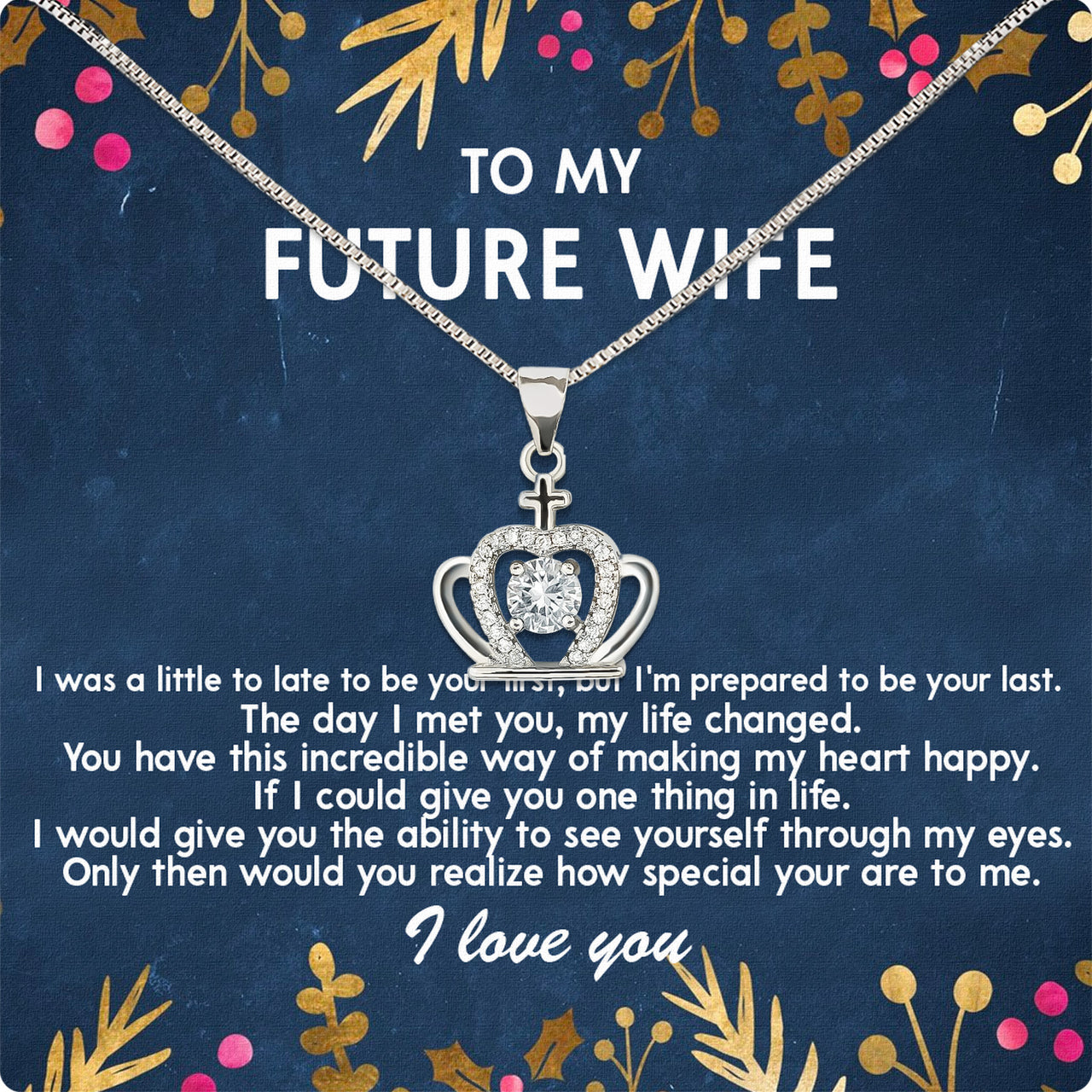 Future Wife Necklace: To My Forever Love, A Timeless Reminder