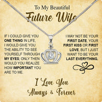 Thumbnail for Future Wife Necklace: To My Forever Love, A Timeless Reminder