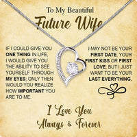 Thumbnail for Future Wife Necklace: To My Forever Love, A Timeless Reminder