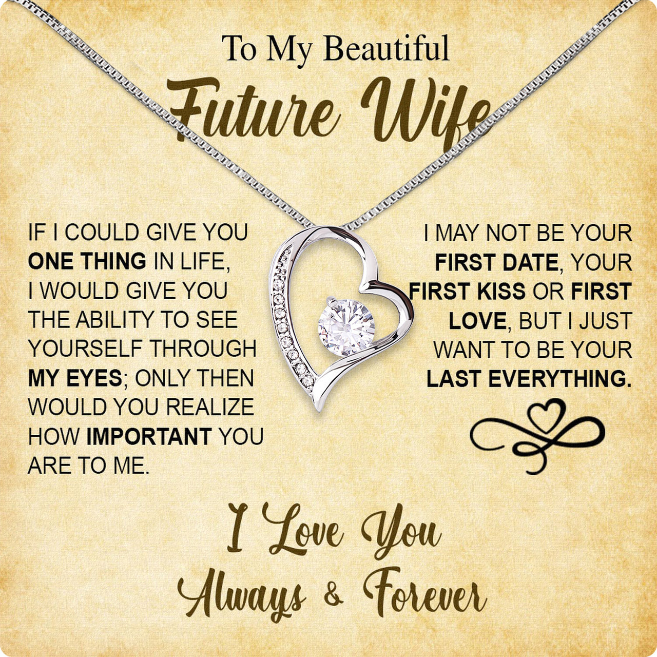 Future Wife Necklace: To My Forever Love, A Timeless Reminder