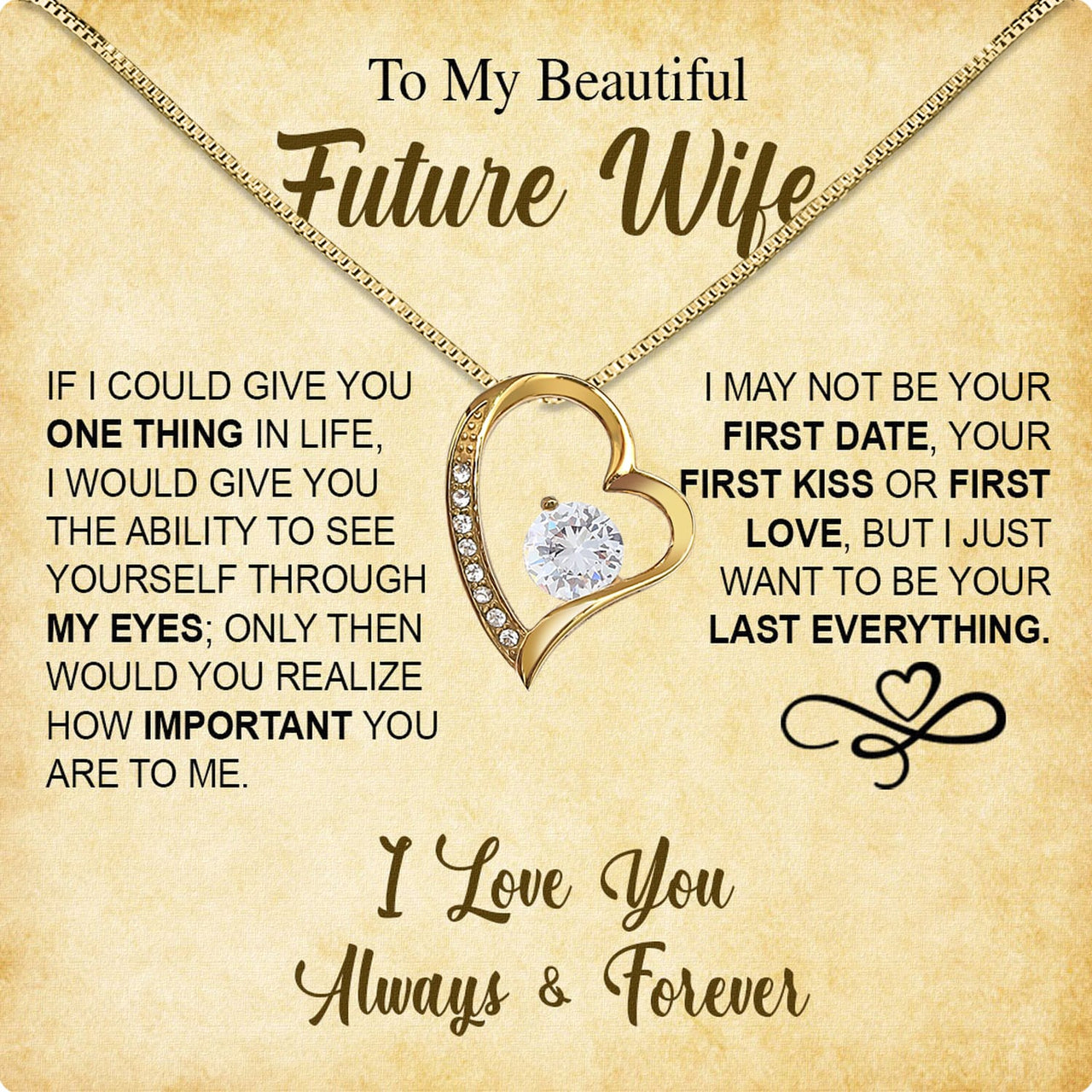 Future Wife Necklace: To My Forever Love, A Timeless Reminder