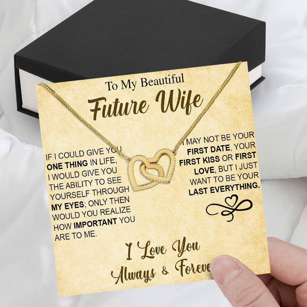 Future Wife Necklace: To My Forever Love, A Timeless Reminder