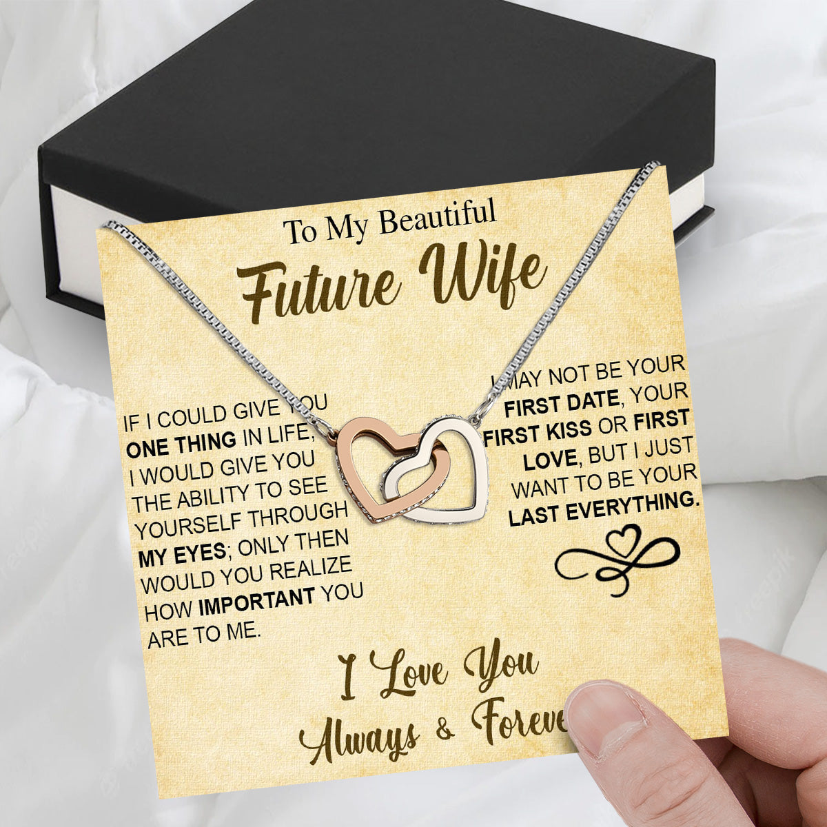 Future Wife Necklace: To My Forever Love, A Timeless Reminder