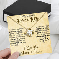 Thumbnail for Future Wife Necklace: To My Forever Love, A Timeless Reminder