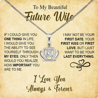 Thumbnail for Future Wife Necklace: To My Forever Love, A Timeless Reminder