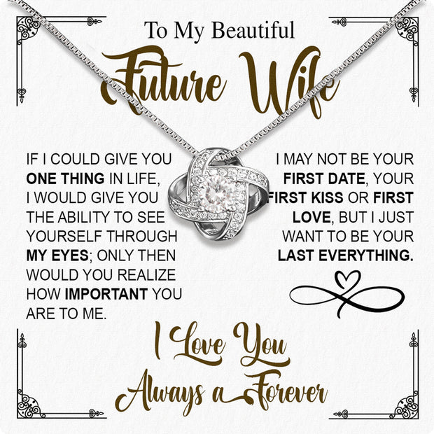 Future Wife Necklace: To My Forever Love, A Timeless Reminder