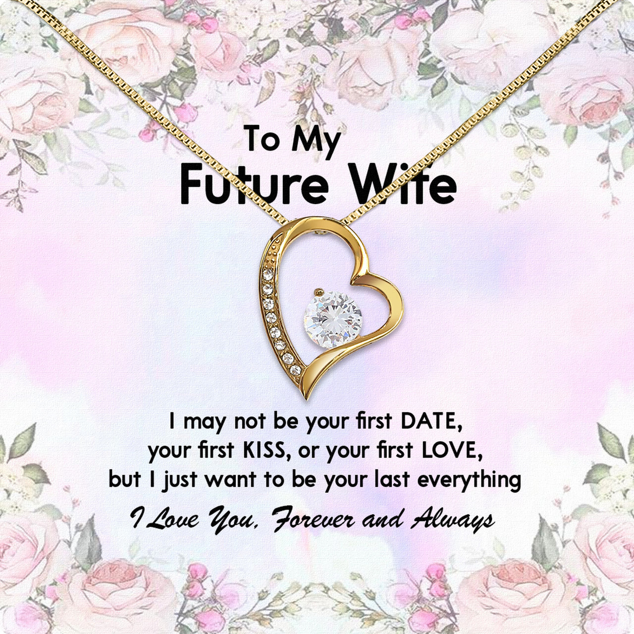 Future Wife Necklace: To My Forever Love, A Timeless Reminder