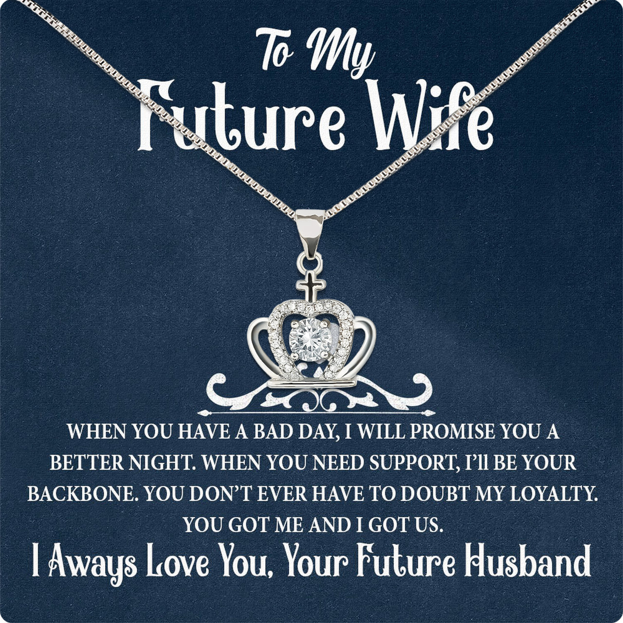 Future Wife Necklace: To My Forever Love, A Timeless Reminder