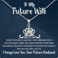 Thumbnail for Future Wife Necklace: To My Forever Love, A Timeless Reminder