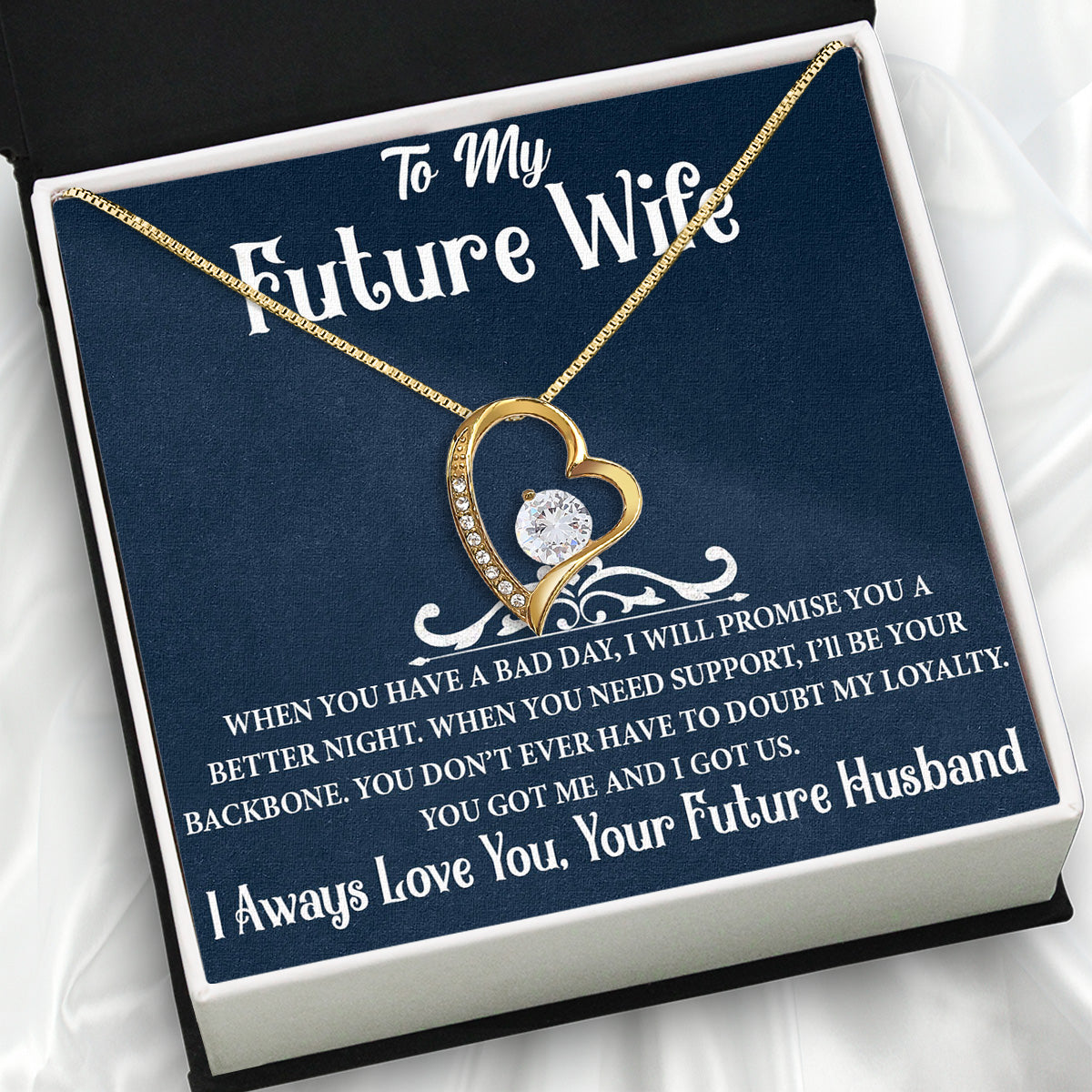 Future Wife Necklace: To My Forever Love, A Timeless Reminder