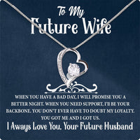 Thumbnail for Future Wife Necklace: To My Forever Love, A Timeless Reminder