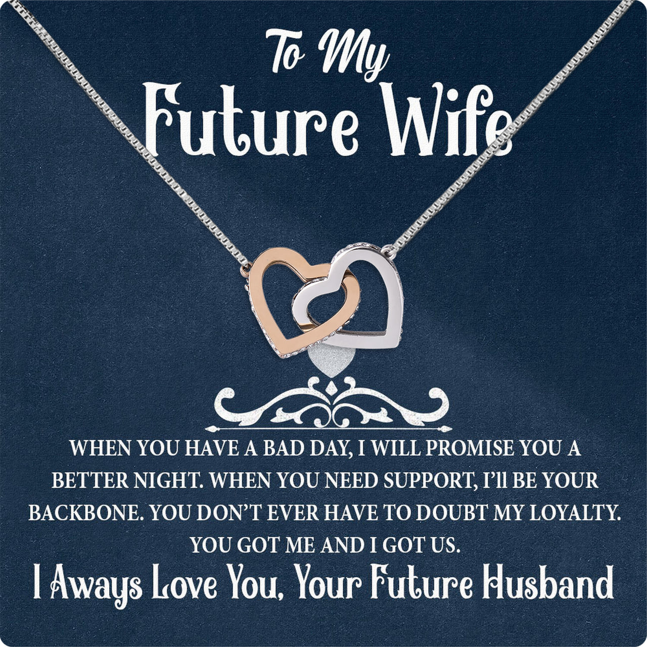 Future Wife Necklace: To My Forever Love, A Timeless Reminder