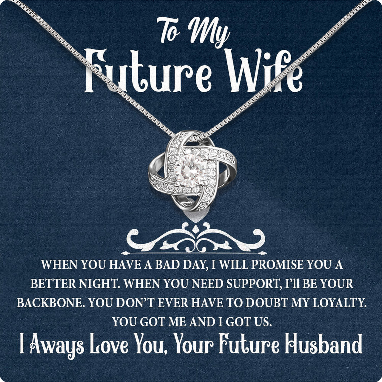 Future Wife Necklace: To My Forever Love, A Timeless Reminder