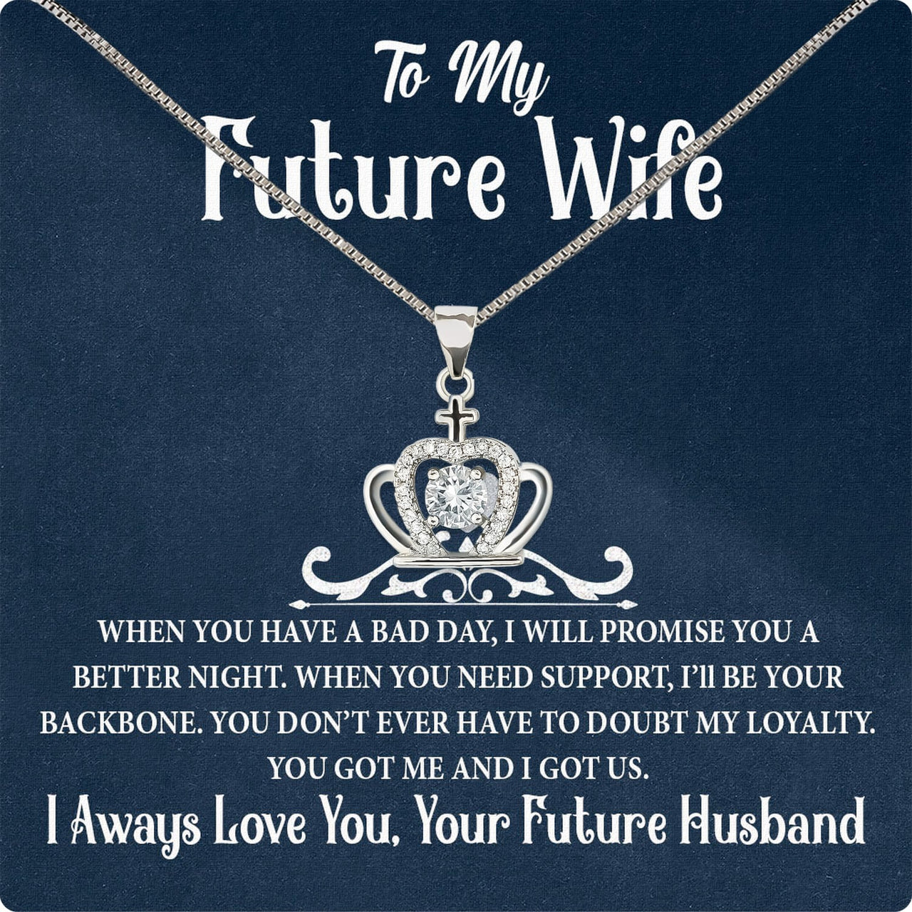 Future Wife Necklace: To My Forever Love, A Timeless Reminder