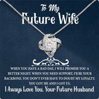 Thumbnail for Future Wife Necklace: To My Forever Love, A Timeless Reminder