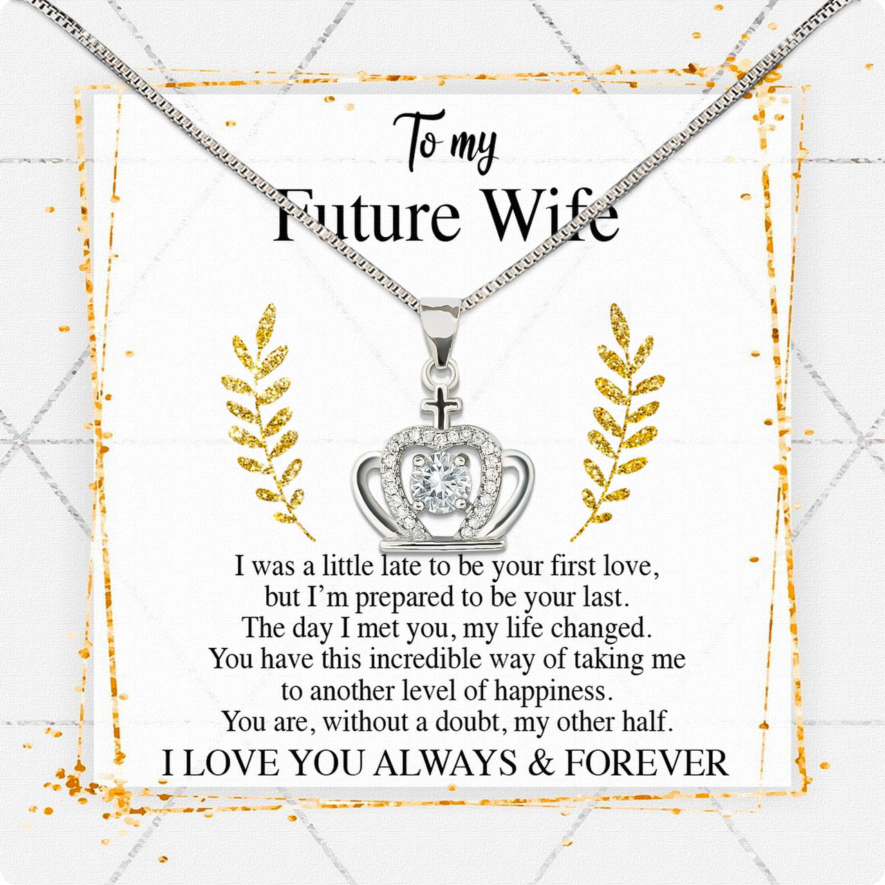 Future Wife Necklace: To My Forever Love, A Timeless Reminder