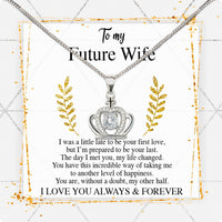 Thumbnail for Future Wife Necklace: To My Forever Love, A Timeless Reminder