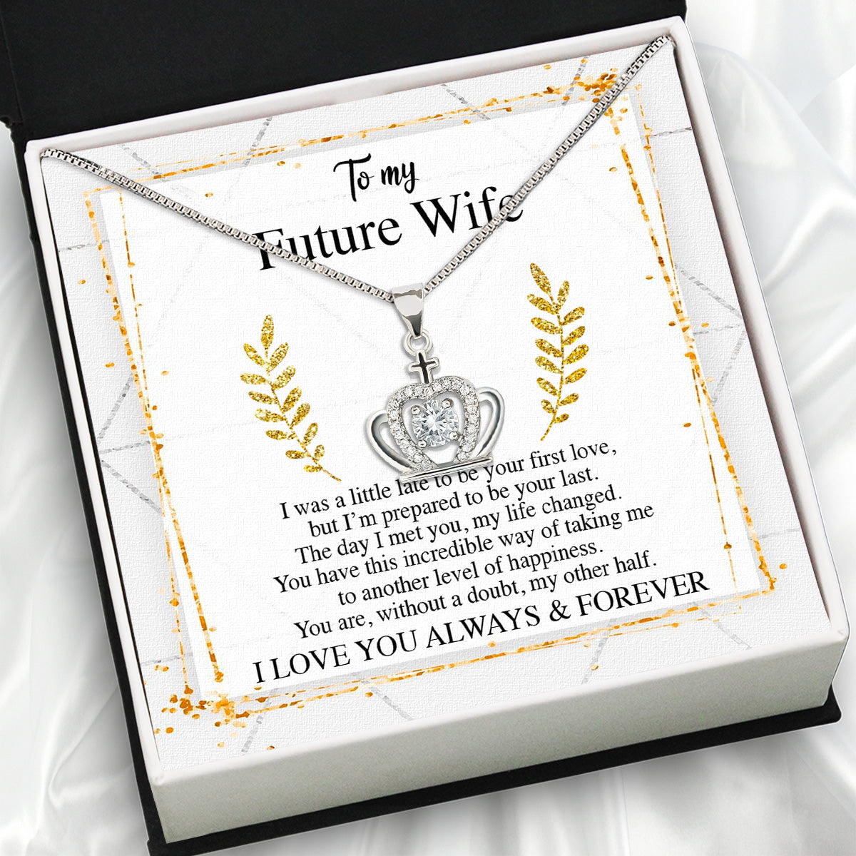 Future Wife Necklace: To My Forever Love, A Timeless Reminder