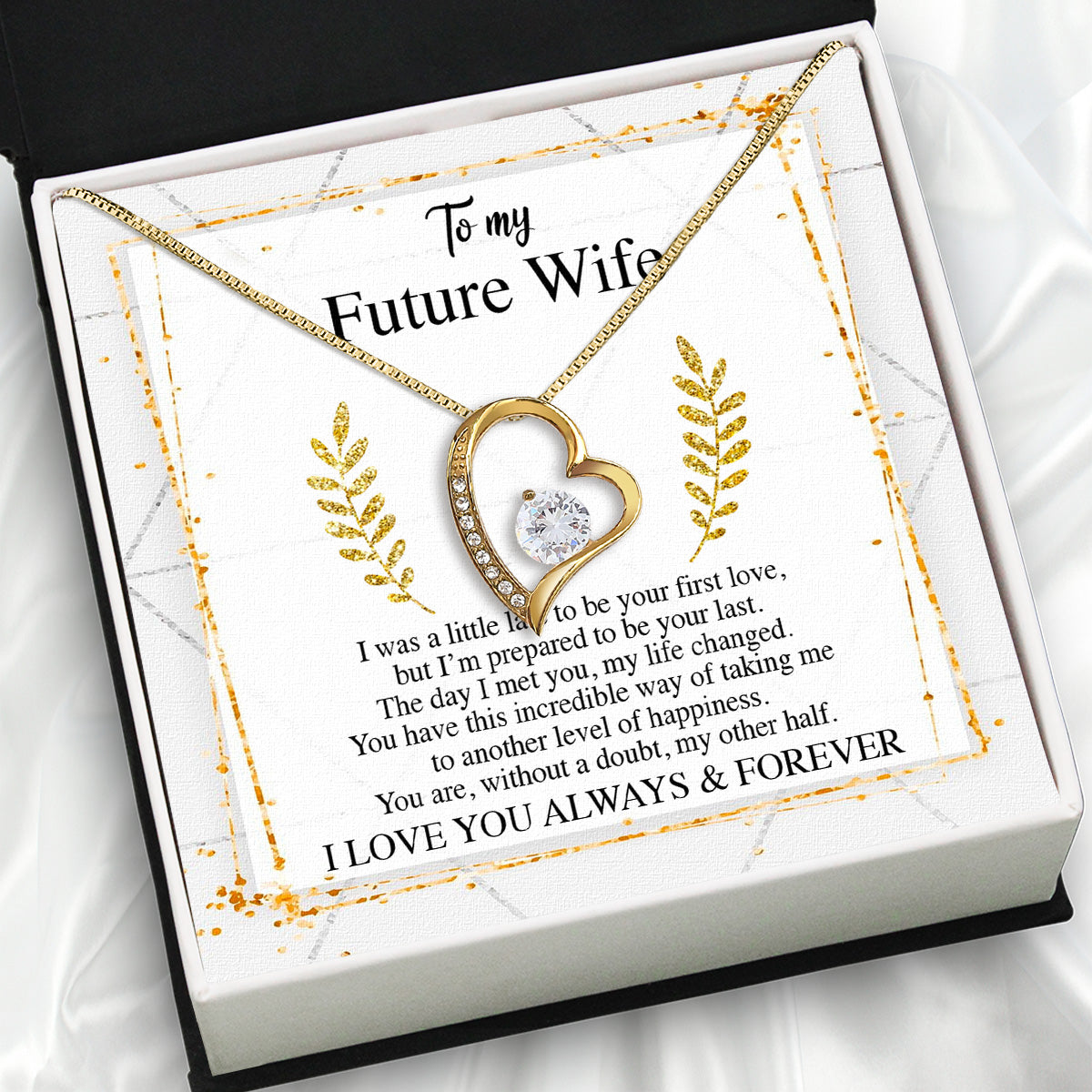 Future Wife Necklace: To My Forever Love, A Timeless Reminder