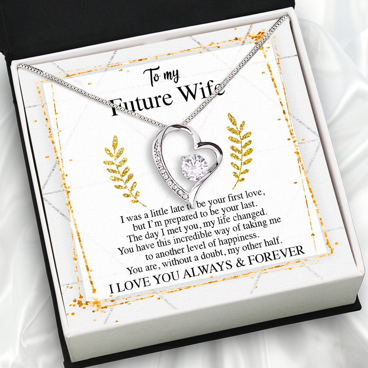 Future Wife Necklace: To My Forever Love, A Timeless Reminder