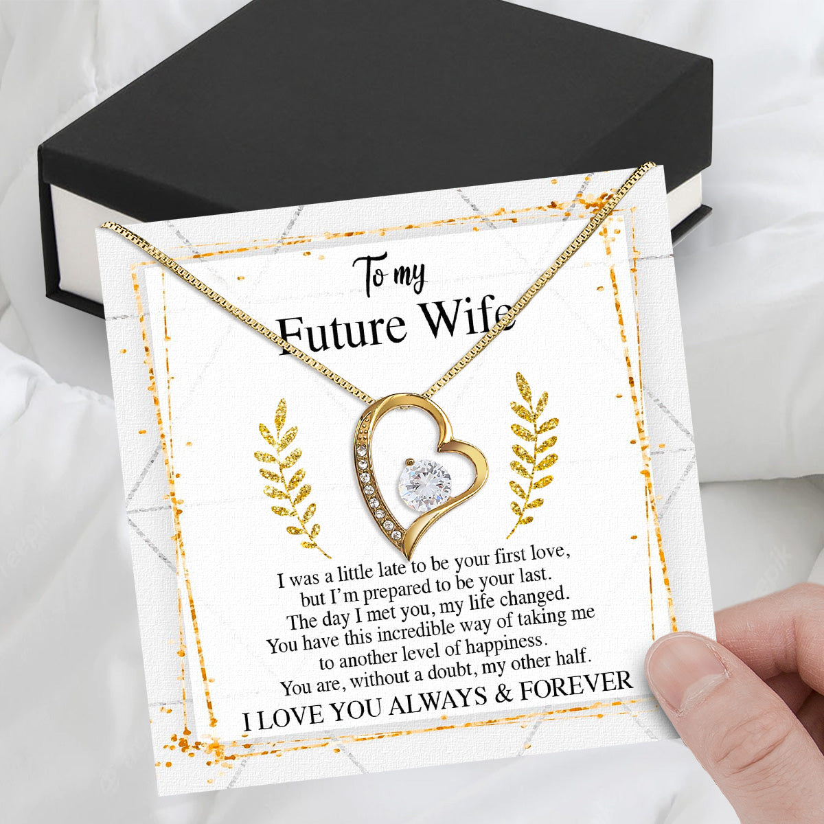 Future Wife Necklace: To My Forever Love, A Timeless Reminder