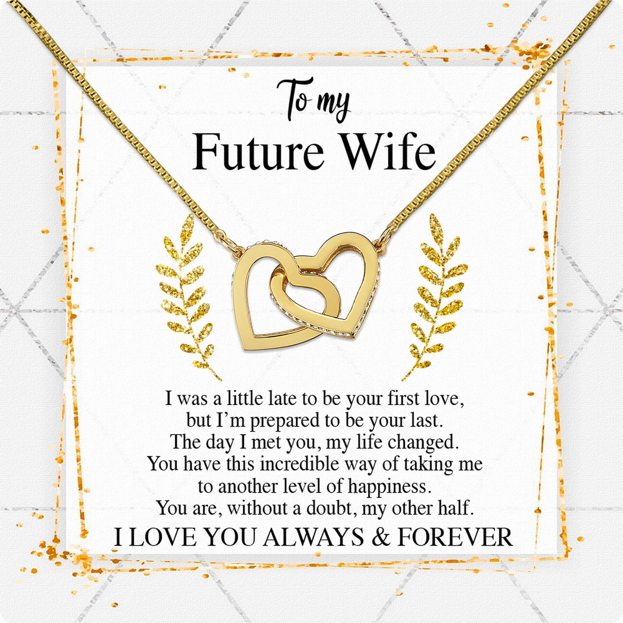 Future Wife Necklace: To My Forever Love, A Timeless Reminder