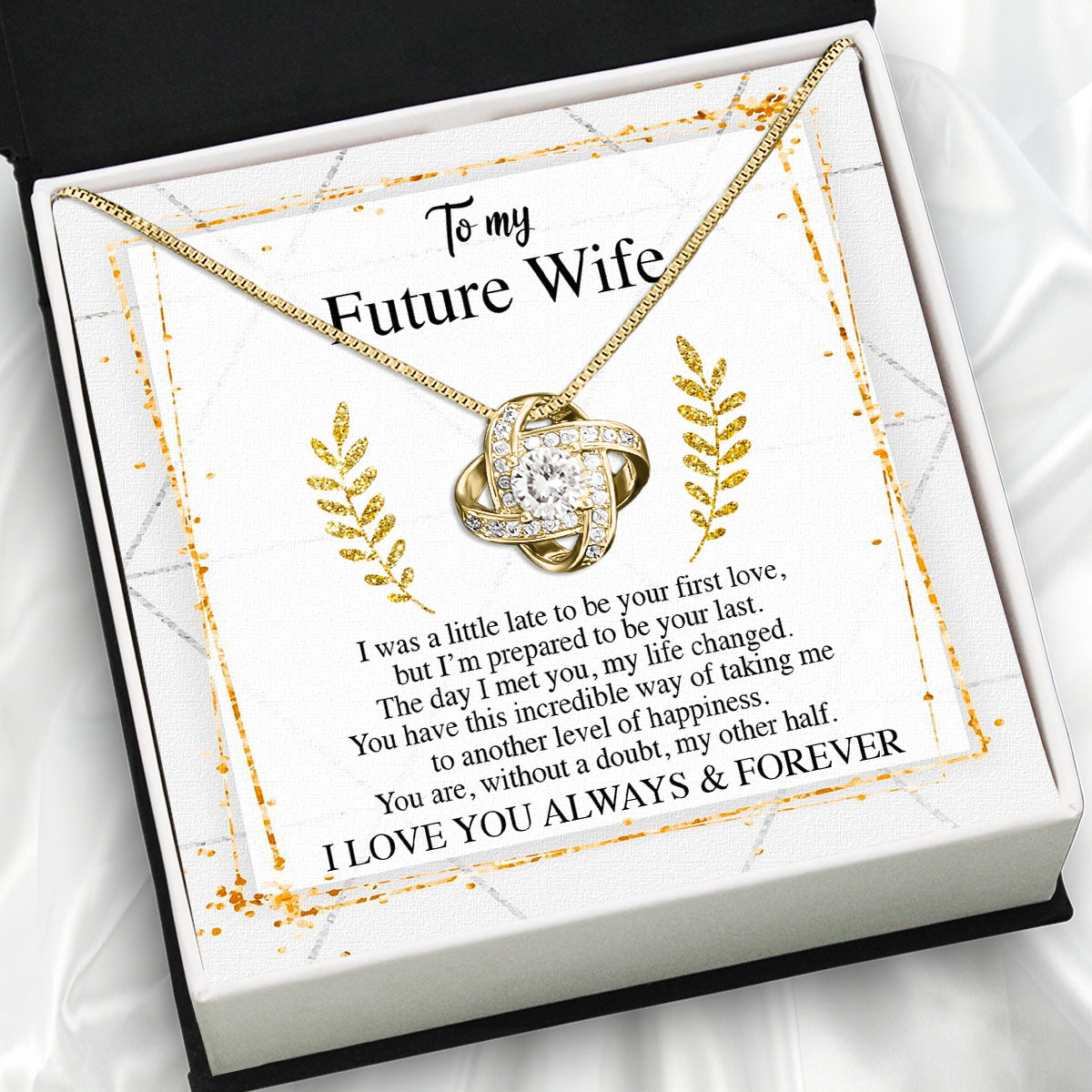 Future Wife Necklace: To My Forever Love, A Timeless Reminder