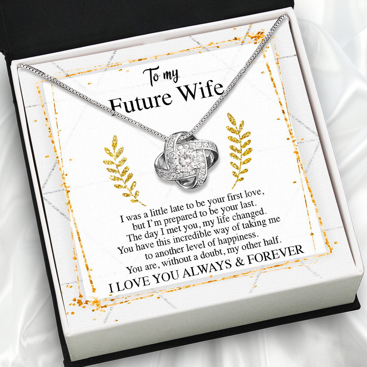 Future Wife Necklace: To My Forever Love, A Timeless Reminder