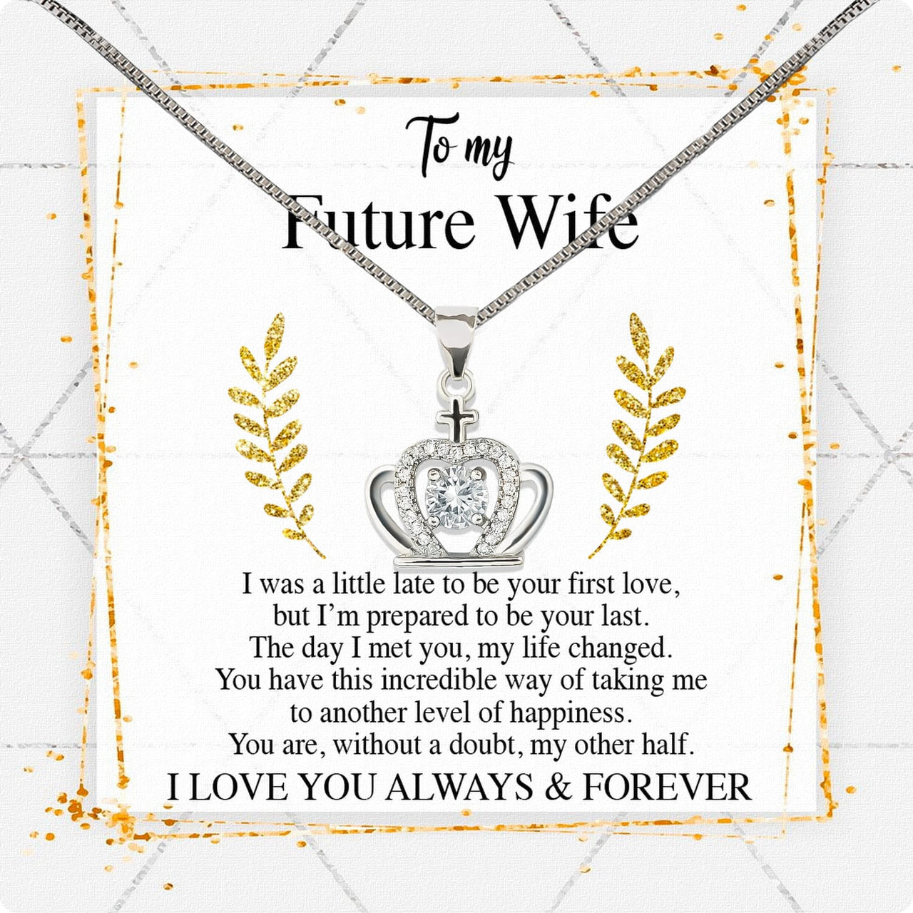 Future Wife Necklace: To My Forever Love, A Timeless Reminder